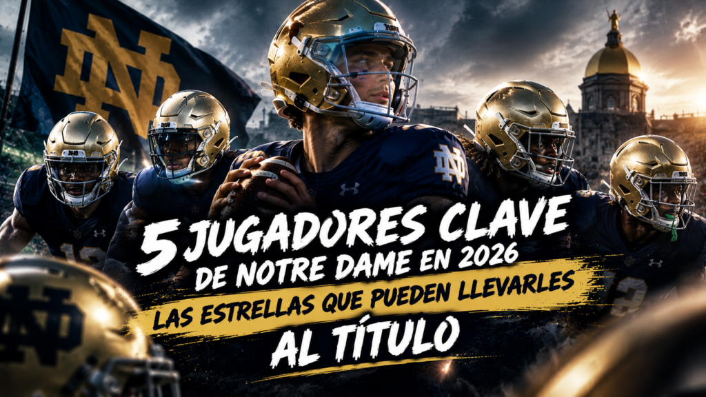 Los cinco jugadores más importantes de Notre Dame, College football
