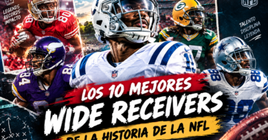 Los 10 mejores 10 WR de la historia de la NFL