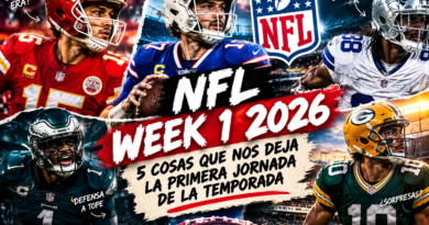 Resumen week 1 NFL 2026