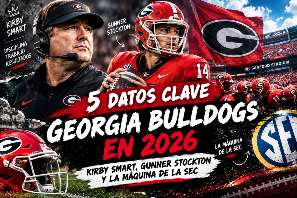 Análisis de Georgia Bulldogs para el football college en 2026