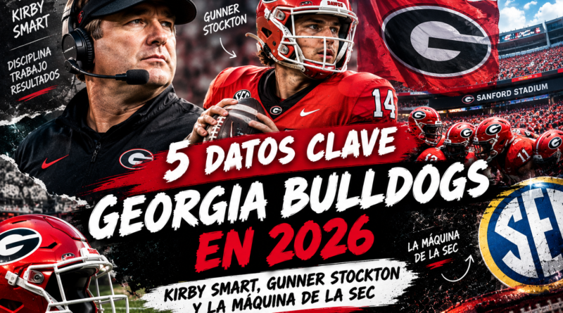 Análisis de Georgia Bulldogs para el football college en 2026
