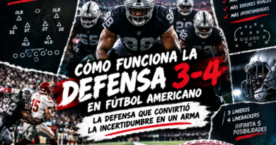 Como funciona la defensa 3-4 en futbol americano