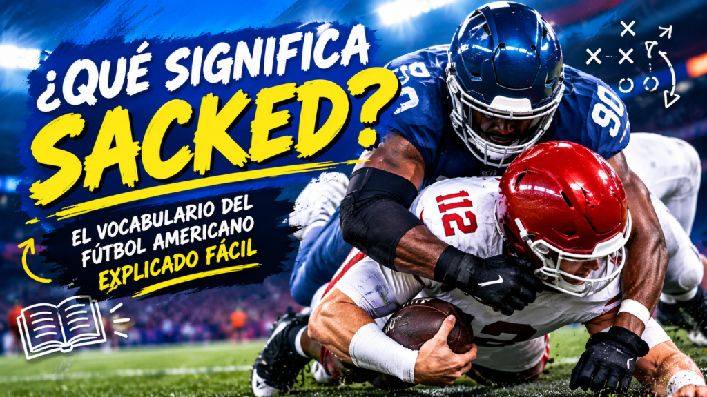 Vocabulario de fútbol americano