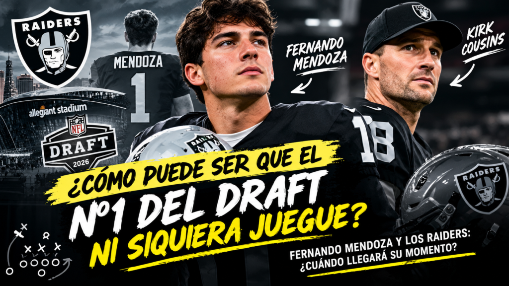 Fernando Mendoza no es titular en Raiders