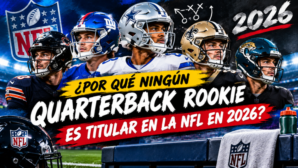 Los qb rookies de 2026 no se ganan el puesto
