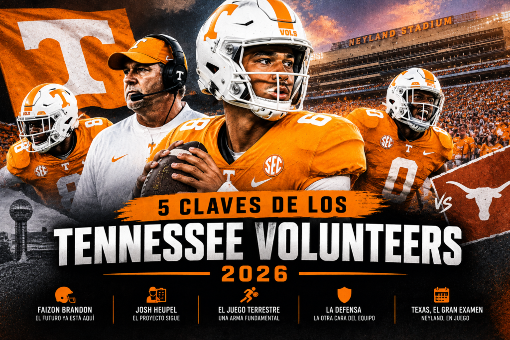 Tennessee Volunteers, guía 2026