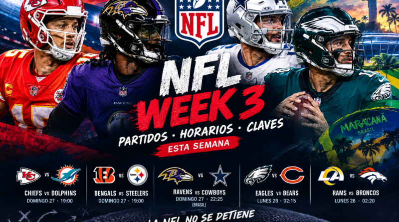 Previa week 3 NFL