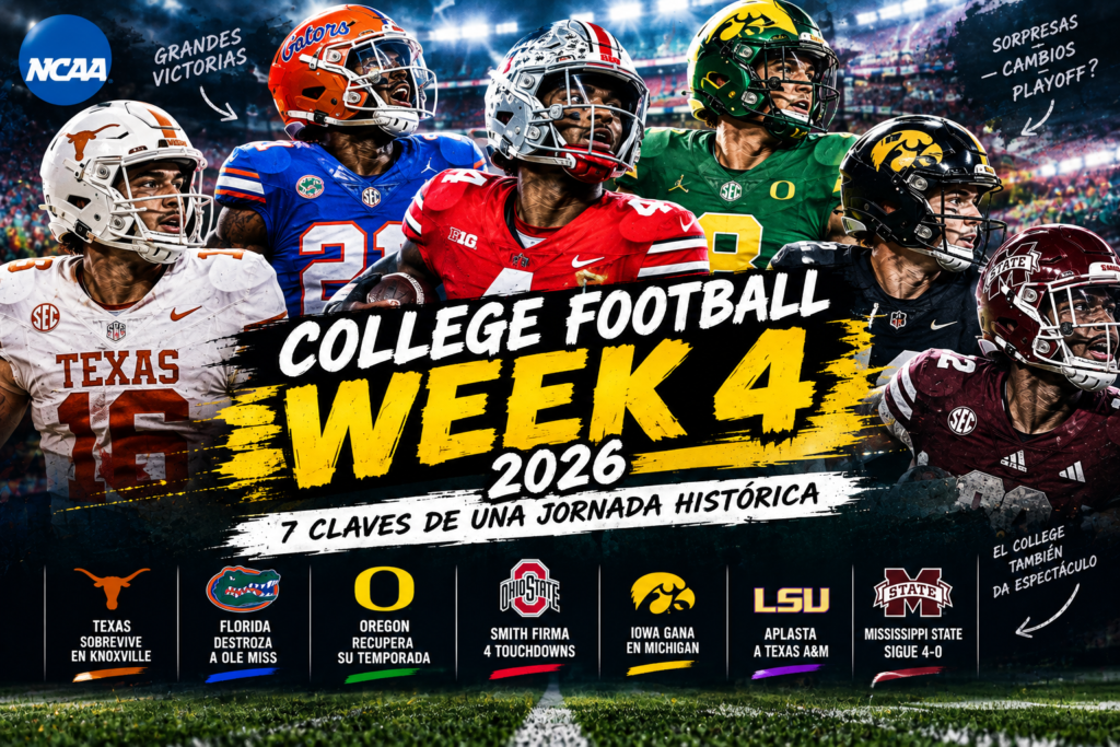 Resumen week 4 ncaaf
