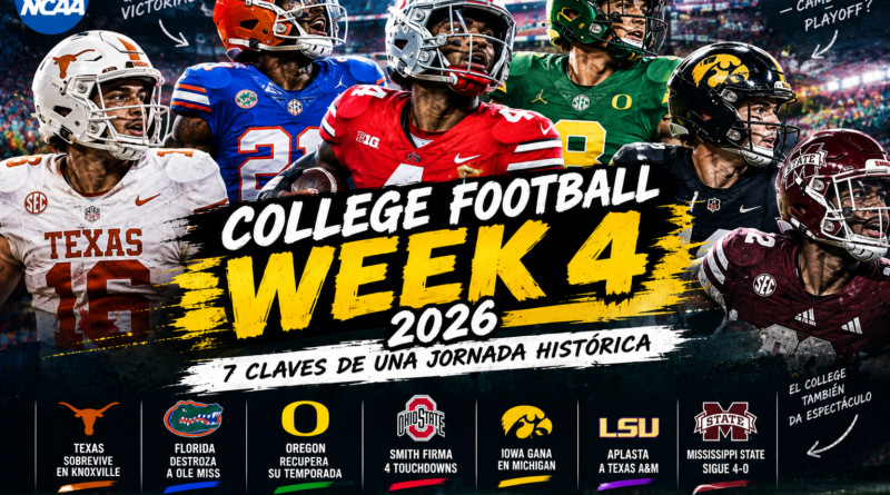 Resumen week 4 ncaaf