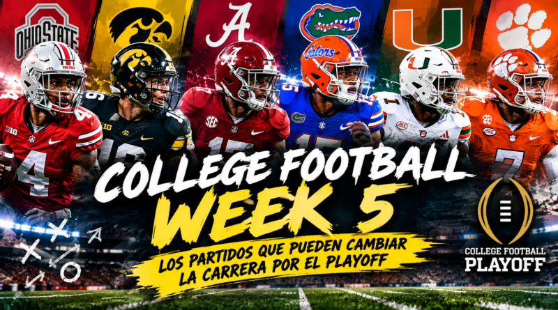 Duelos college de la semana 5