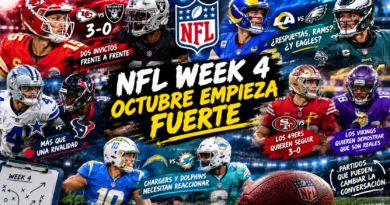 MEJORES PARTIDOS WEEK4 NFL 2026
