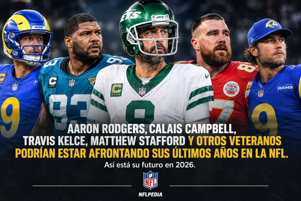 NFL, jugadores que se retiran en 2026