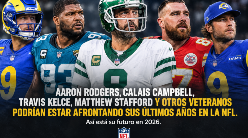 NFL, jugadores que se retiran en 2026