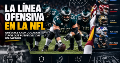 Futbol americano, la línea ofensiva