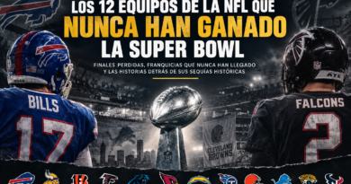Equipos que nunca han ganado la superbowl