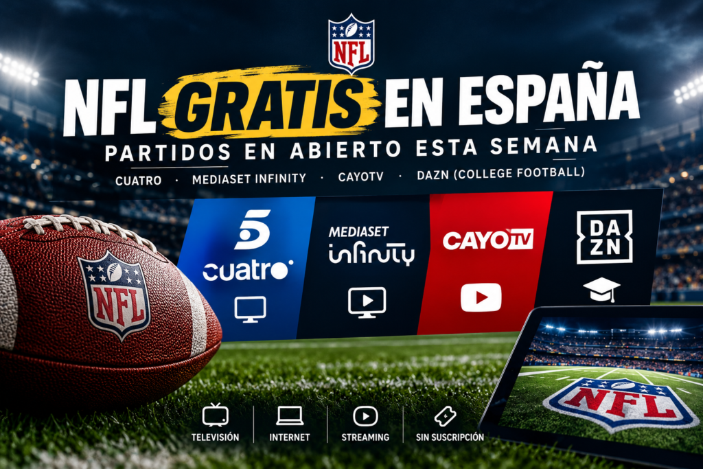 Partidos gratis nfl cada semana