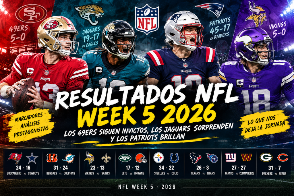 resultados week5 nfl