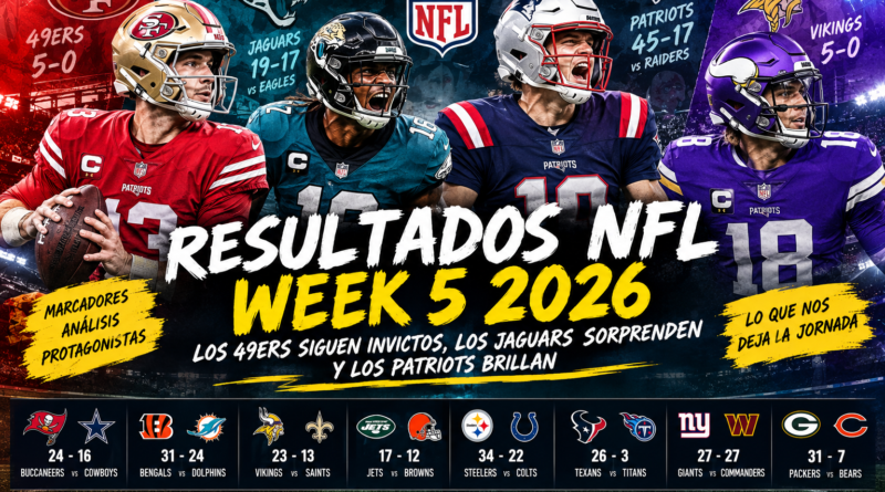 resultados week5 nfl
